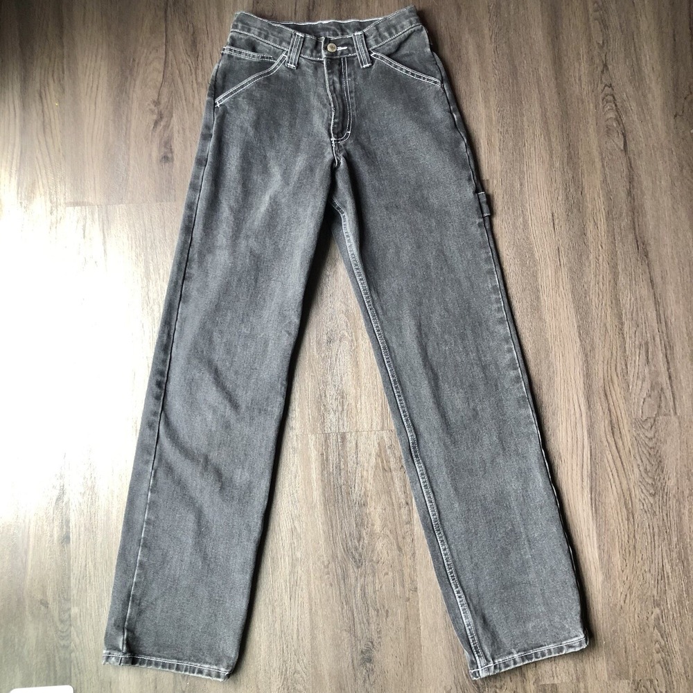 John‎ Galt Jeans Women's Size 24 Faded Black Carpenter High-Rise Utility Pants